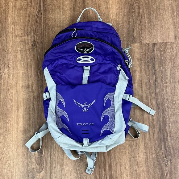 OSPREY Other - EUC Osprey Talon 22 Pack Hiking Backpack Indigo Blue/Purple